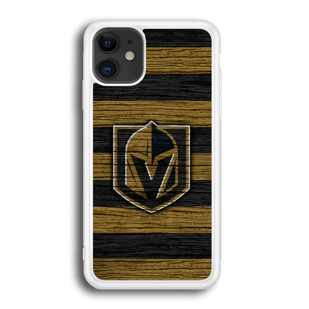 Hockey Vegas Golden Knights NHL 001 iPhone 12 Case-Phone Case-Rubber White (2D Case)-Altracase