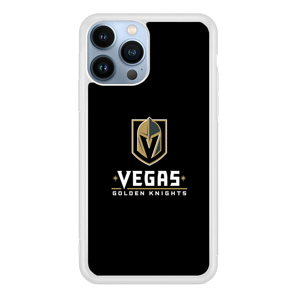Hockey Vegas Golden Knights NHL 001 iPhone 15 Pro Case-Phone Case-Rubber White (2D Case)-Altracase