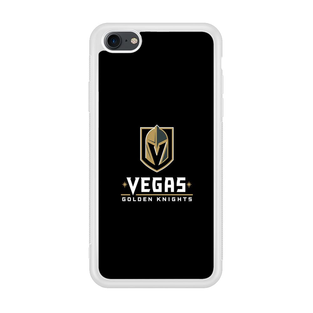 Hockey Vegas Golden Knights NHL 002 iPhone 7 Case-Phone Case-Rubber White (2D Case)-Altracase