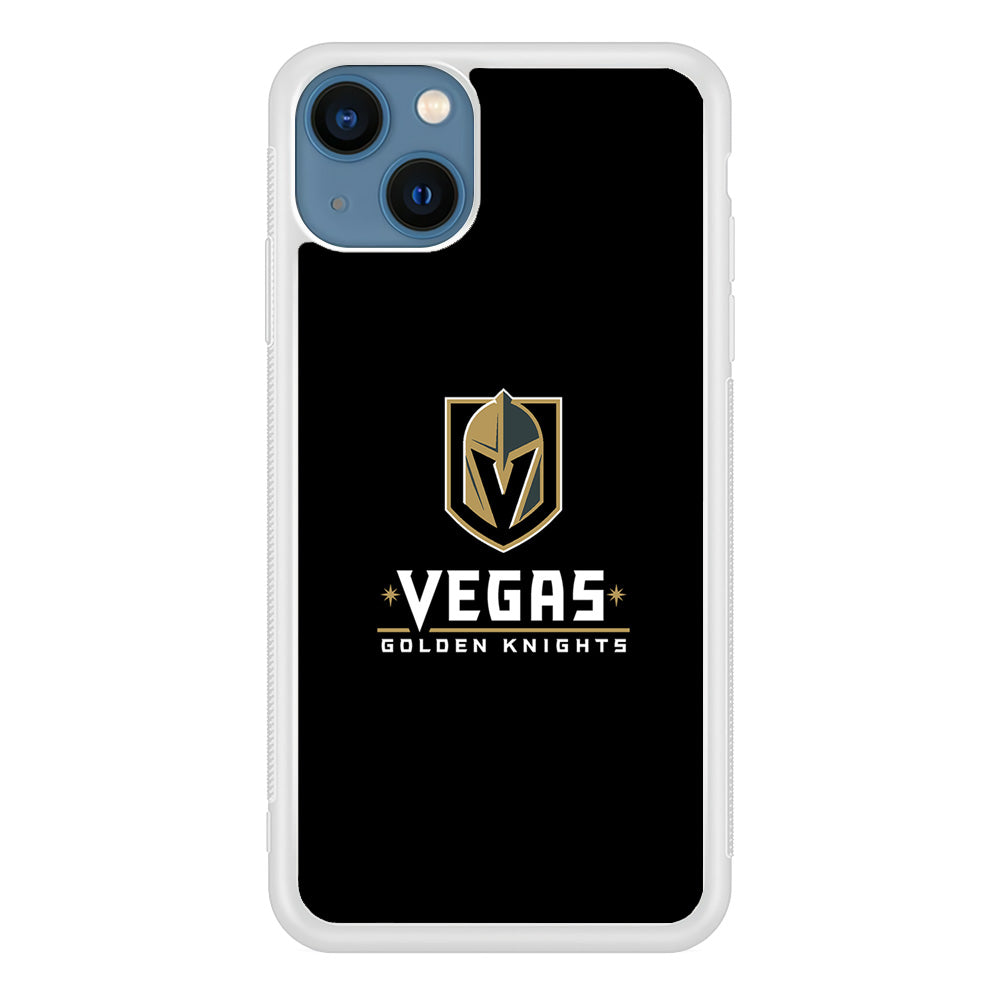 Hockey Vegas Golden Knights NHL 002 iPhone 13 Mini Case-Phone Case-Rubber White (2D Case)-Altracase