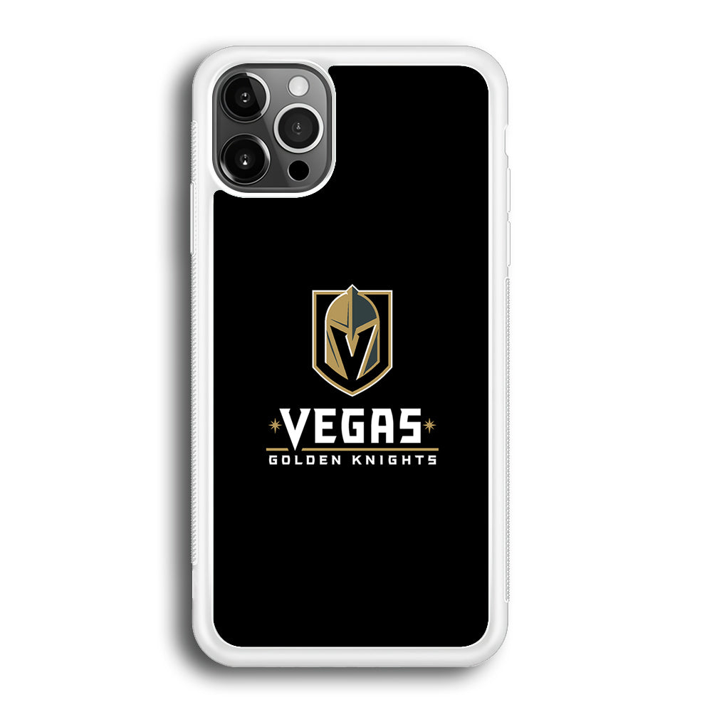 Hockey Vegas Golden Knights NHL 002 iPhone 12 Pro Max Case-Phone Case-Rubber White (2D Case)-Altracase
