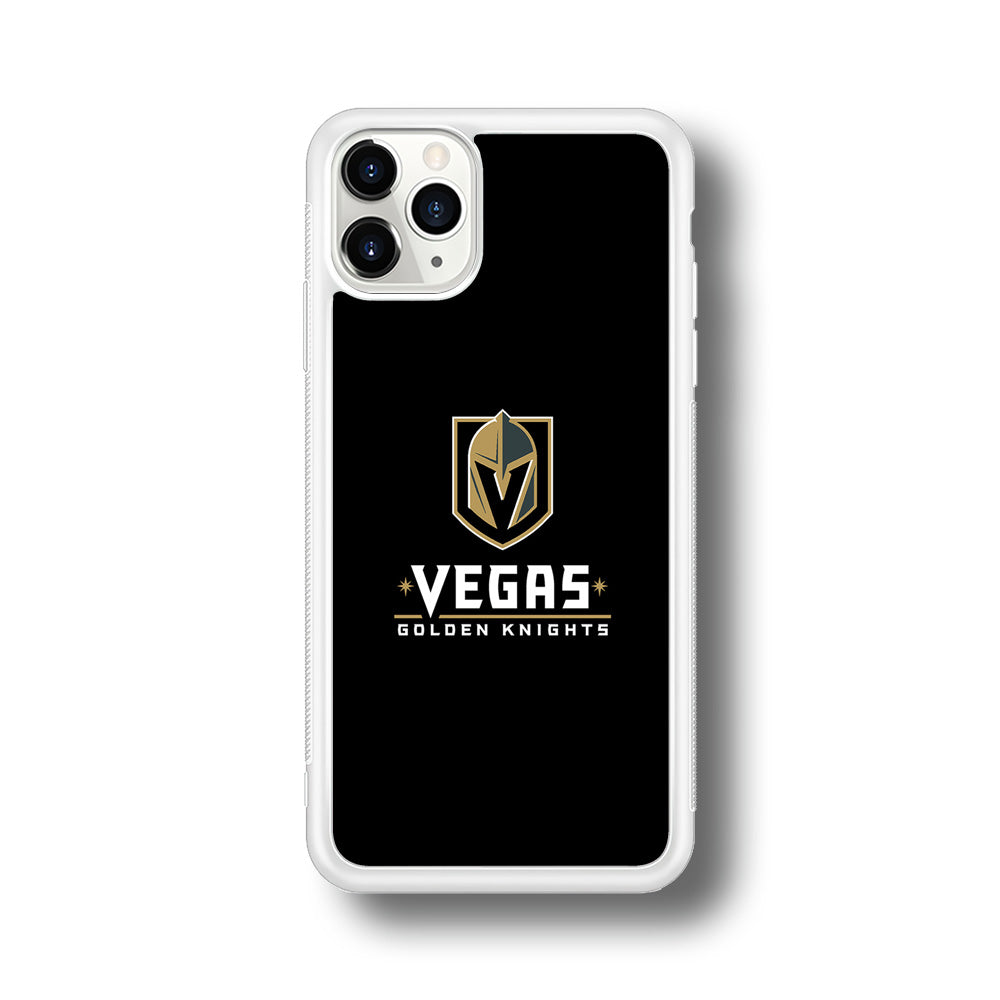 Hockey Vegas Golden Knights NHL 002 iPhone 11 Pro Max Case-Phone Case-Rubber White (2D Case)-Altracase
