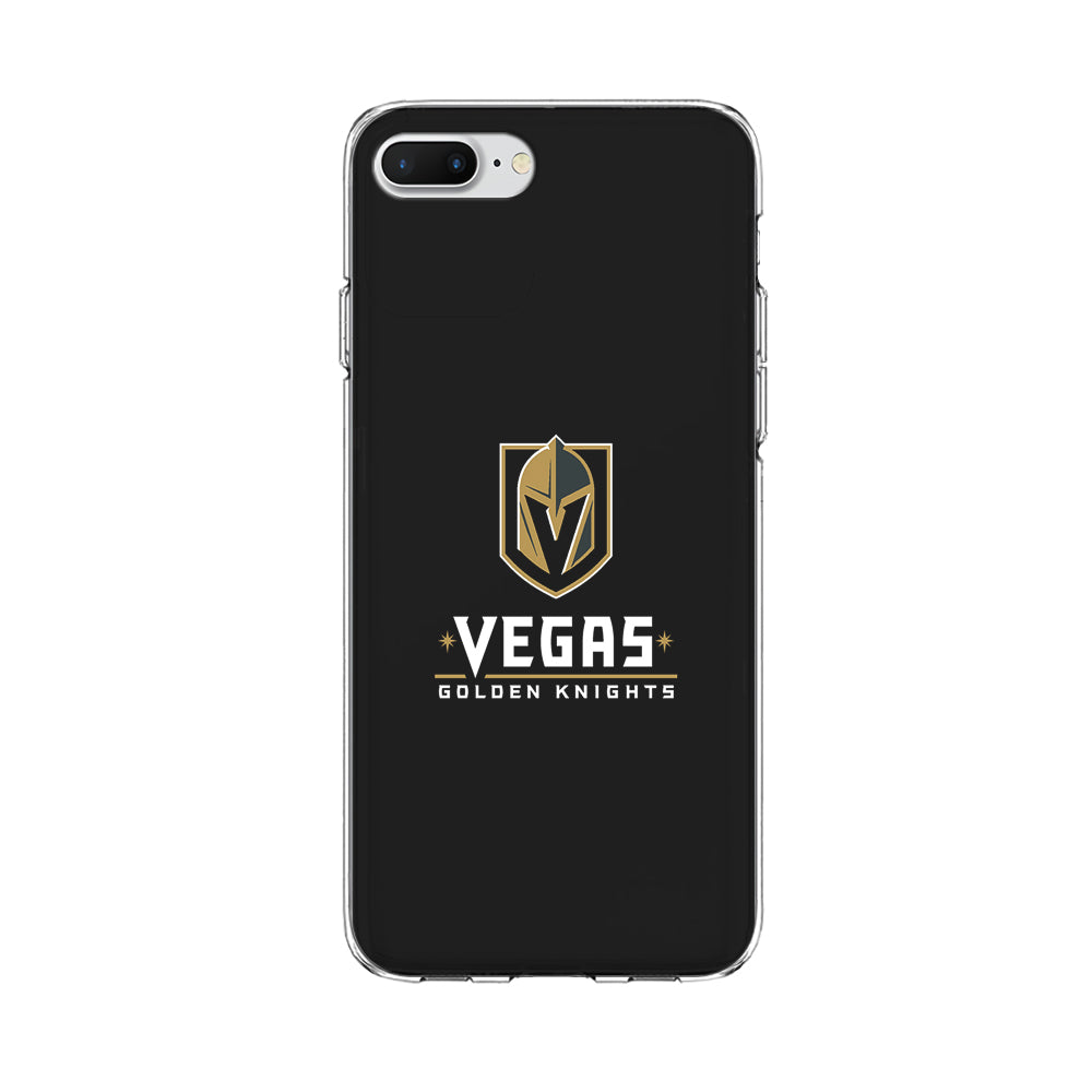 Hockey Vegas Golden Knights NHL 002 iPhone 8 Plus Case-Phone Case-Clear Soft Case-Altracase