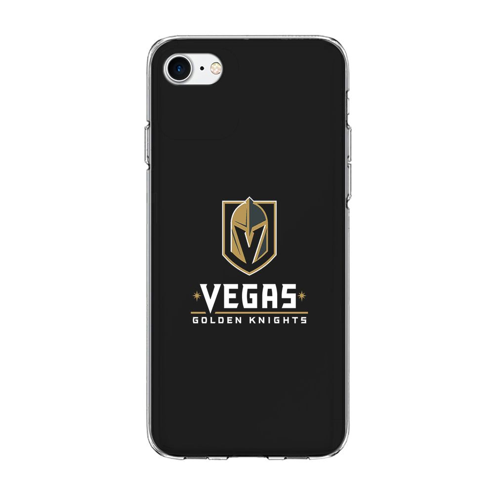 Hockey Vegas Golden Knights NHL 002 iPhone 7 Case-Phone Case-Clear Soft Case-Altracase