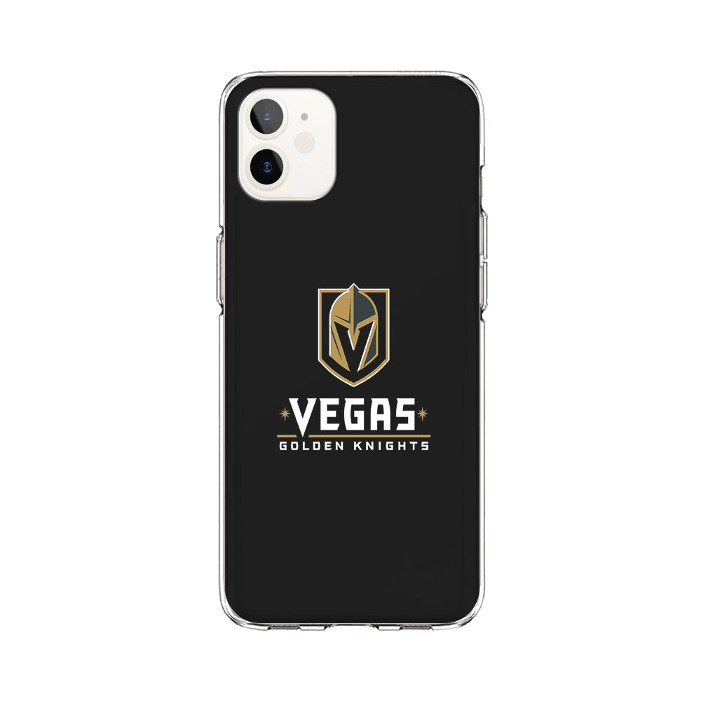 Hockey Vegas Golden Knights NHL 002 iPhone 12 Case-Phone Case-Clear Soft Case-Altracase
