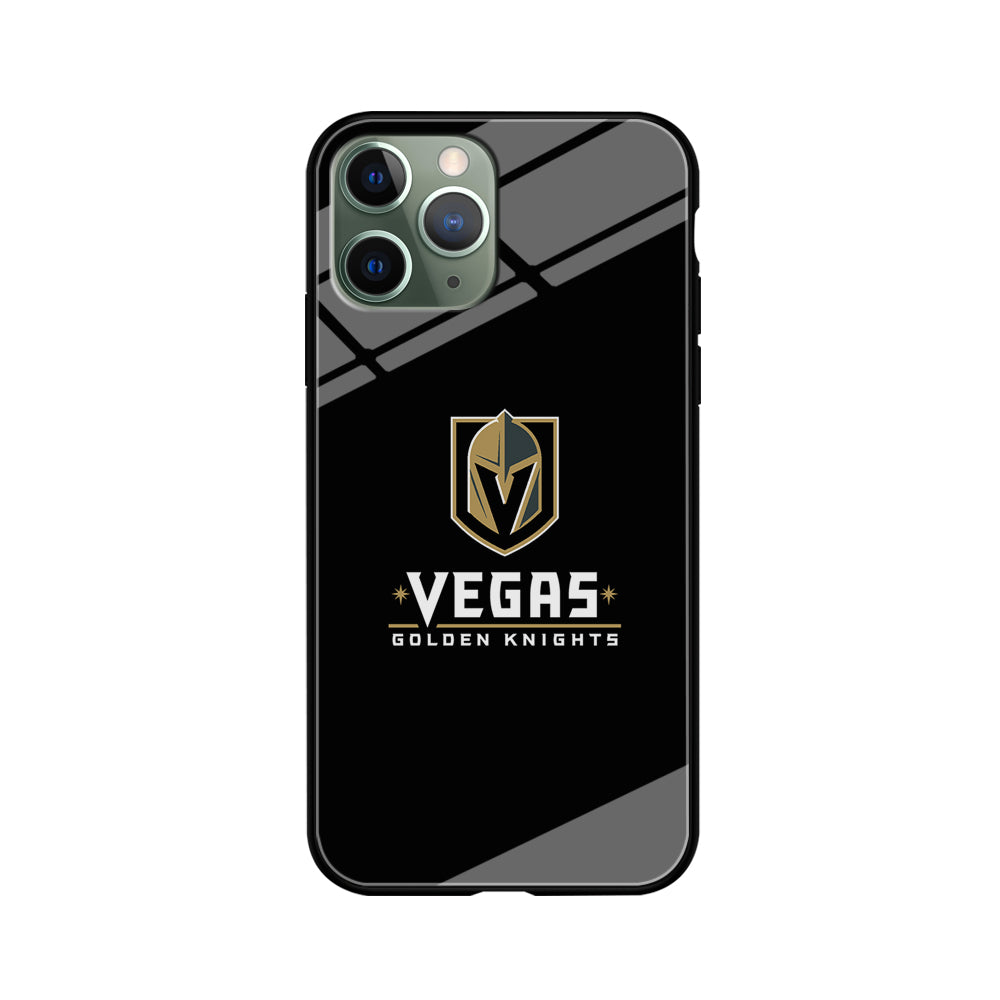 Hockey Vegas Golden Knights NHL 002 iPhone 11 Pro Max Case-Phone Case-Tempered Glass Case-Altracase