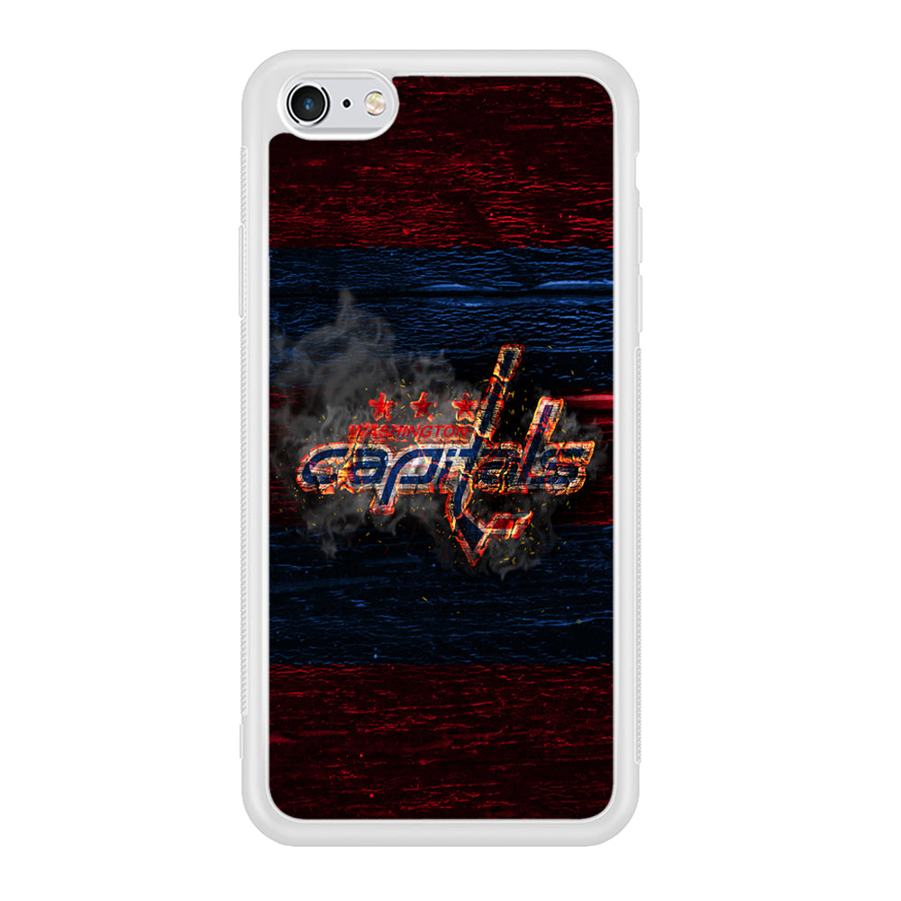 Hockey Washington Capitals NHL 001 iPhone 6 Plus | 6s Plus Case-Phone Case-Rubber White (2D Case)-Altracase