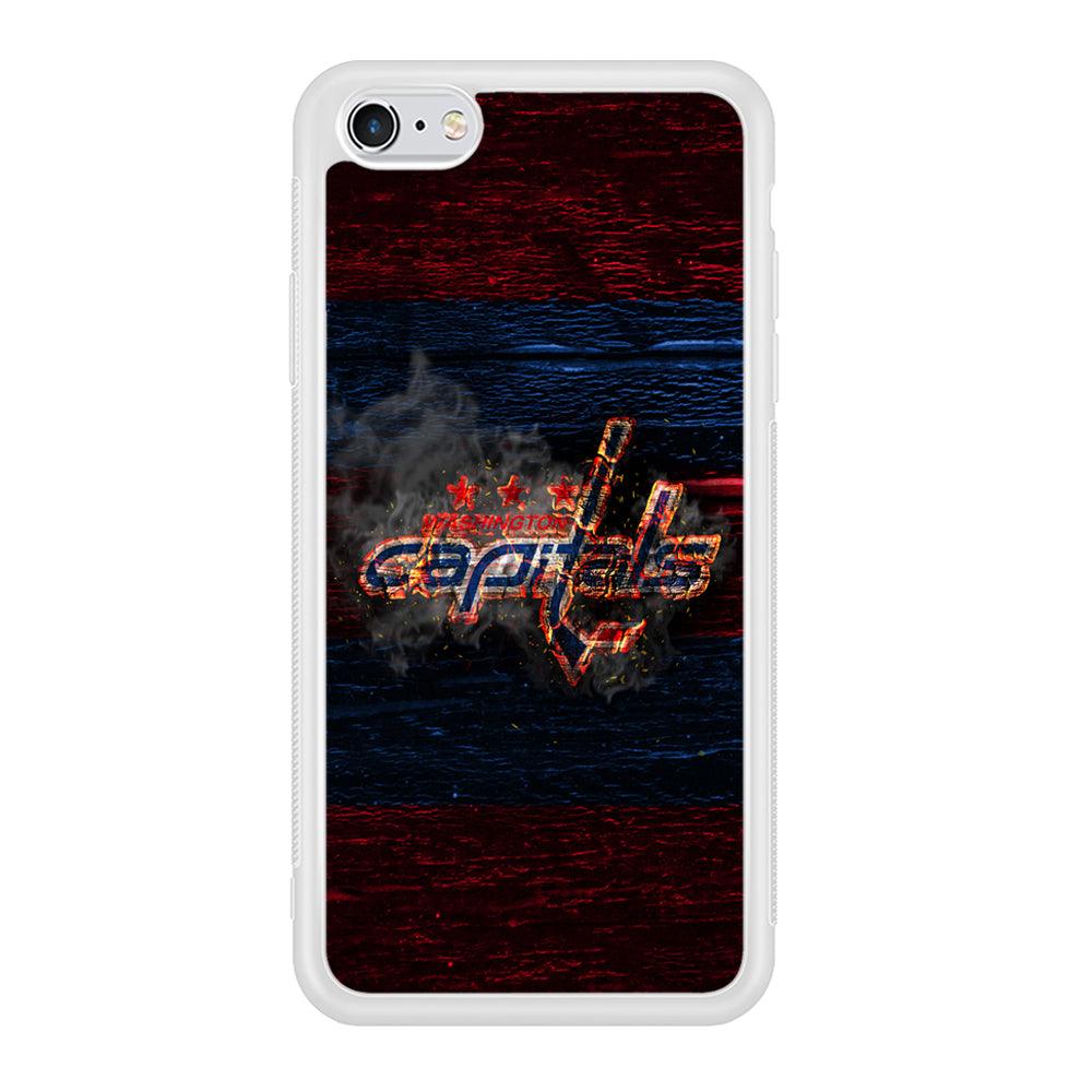Hockey Washington Capitals NHL 001 iPhone 6 | 6s Case-Phone Case-Rubber White (2D Case)-Altracase