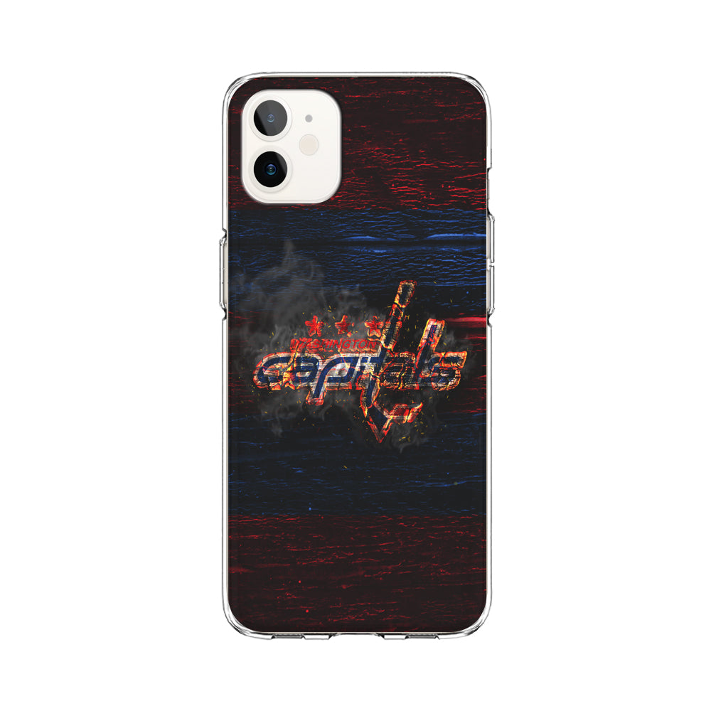 Hockey Washington Capitals NHL 001 iPhone 12 Case-Phone Case-Clear Soft Case-Altracase