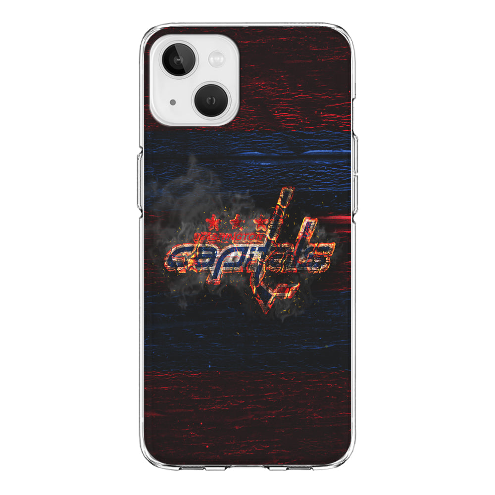 Hockey Washington Capitals NHL 001 iPhone 13 Mini Case-Phone Case-Clear Soft Case-Altracase