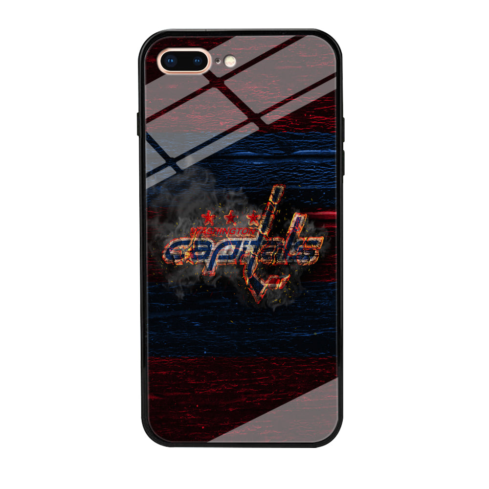 Hockey Washington Capitals NHL 001 iPhone 8 Plus Case-Phone Case-Tempered Glass Case-Altracase