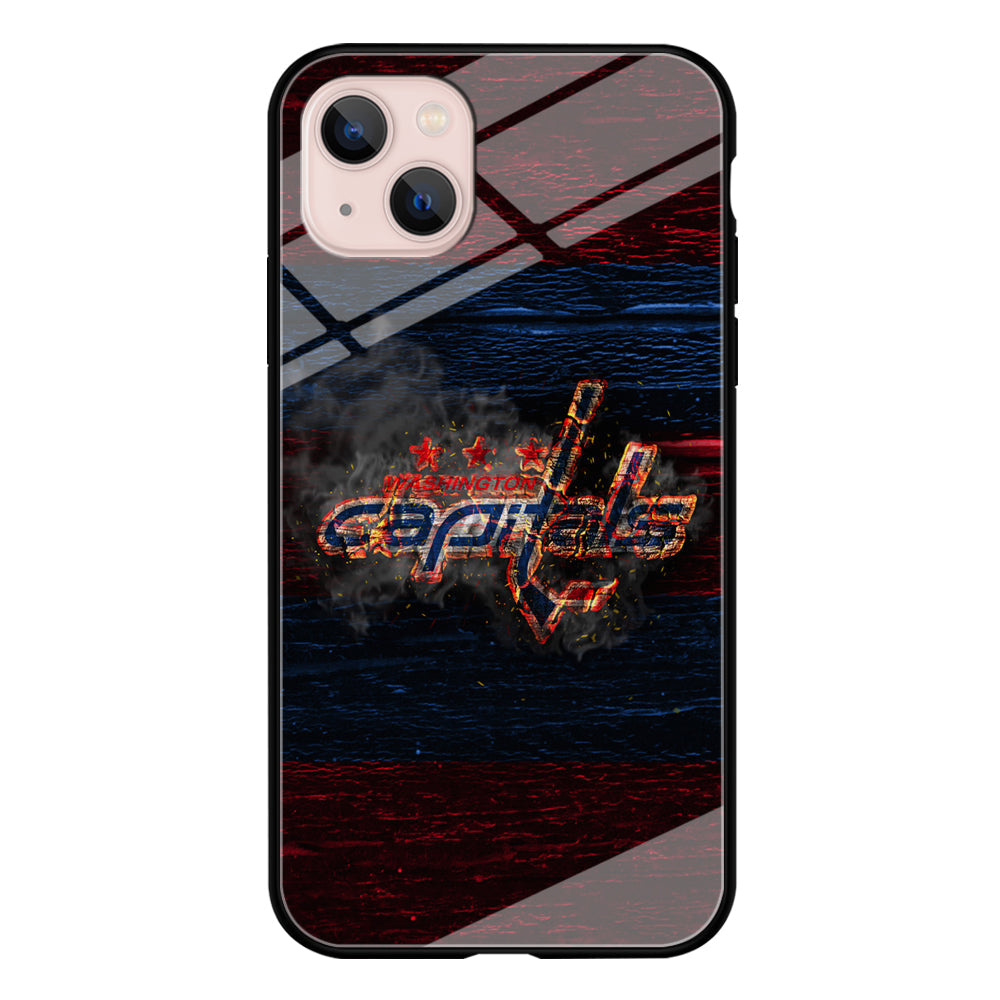 Hockey Washington Capitals NHL 001 iPhone 13 Case-Phone Case-Tempered Glass Case-Altracase