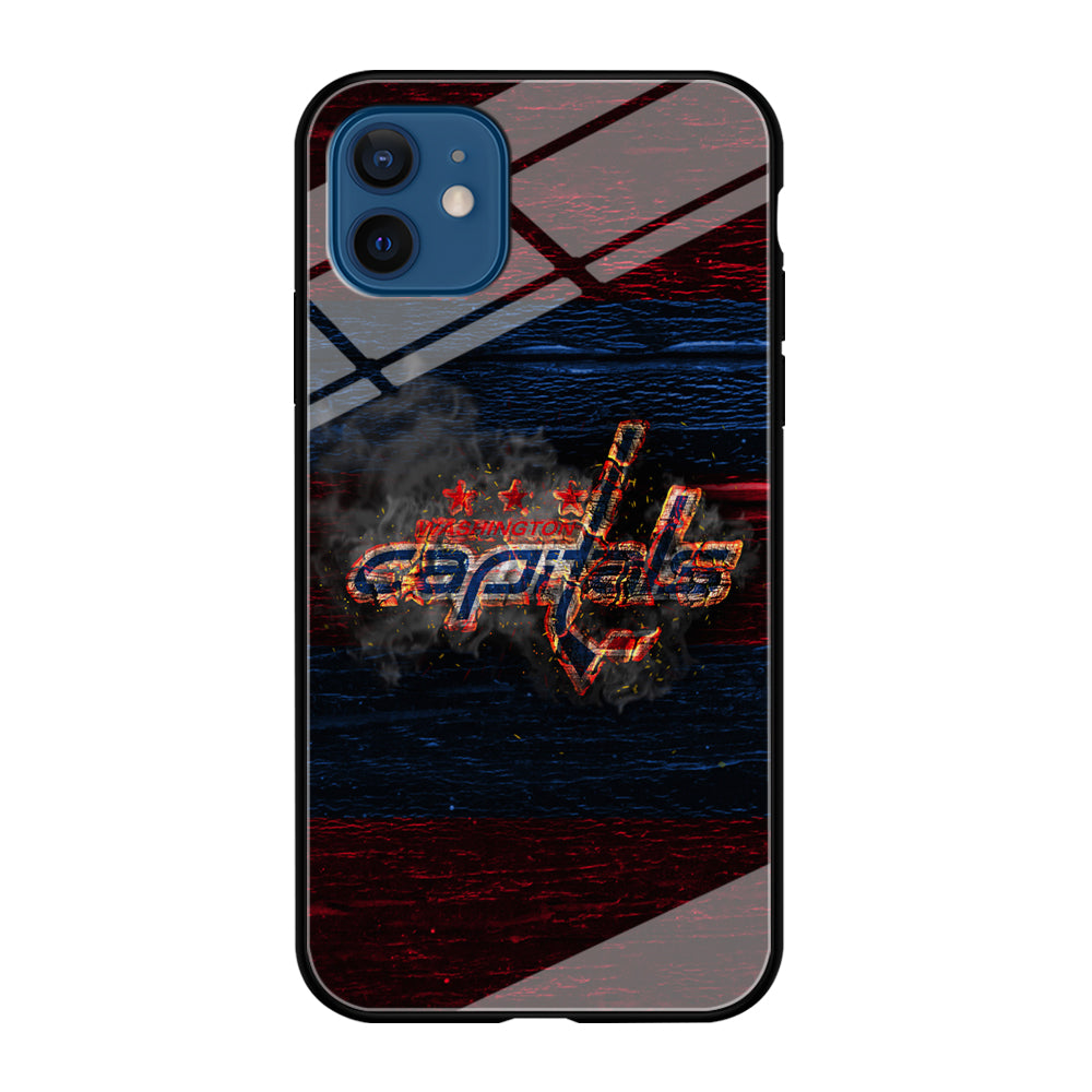 Hockey Washington Capitals NHL 001 iPhone 12 Case-Phone Case-Tempered Glass Case-Altracase