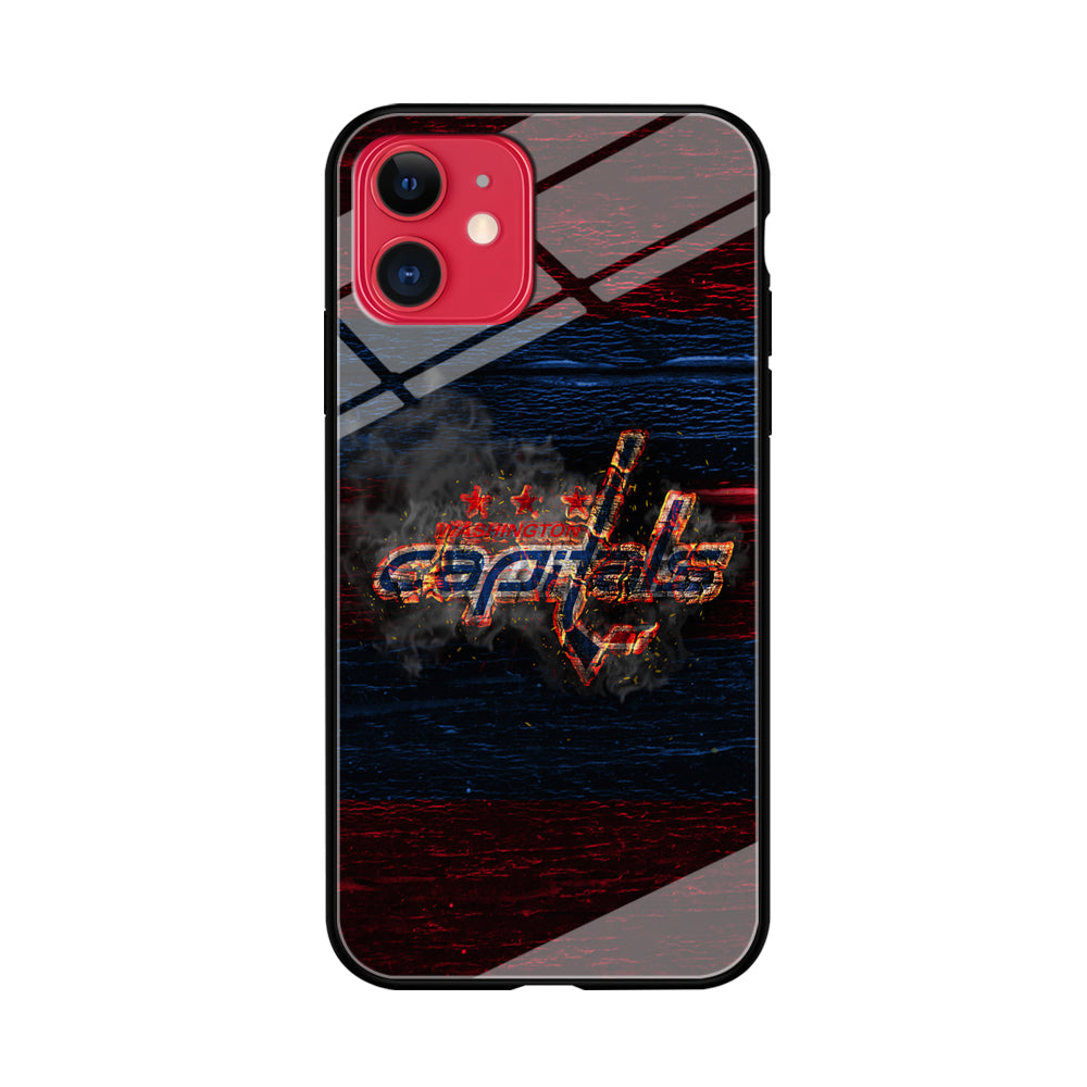 Hockey Washington Capitals NHL 001 iPhone 11 Case-Phone Case-Tempered Glass Case-Altracase