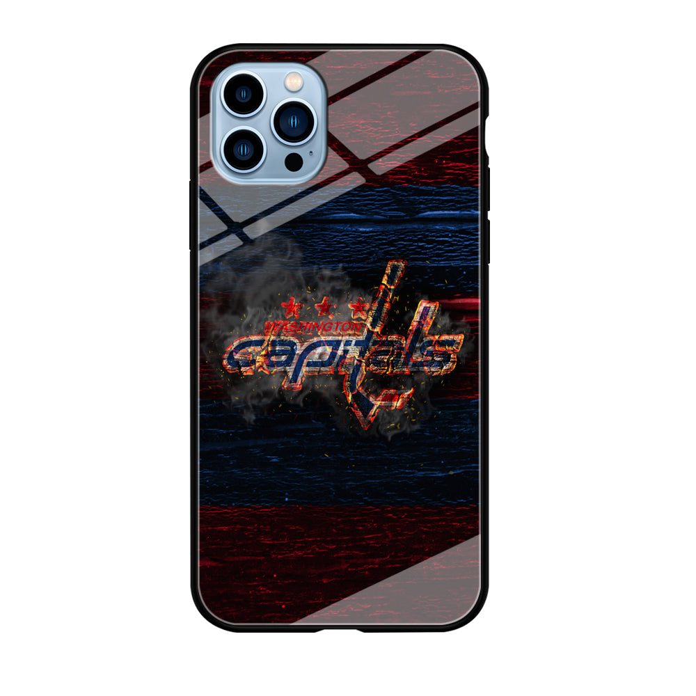 Hockey Washington Capitals NHL 001 iPhone 12 Pro Max Case-Phone Case-Tempered Glass Case-Altracase