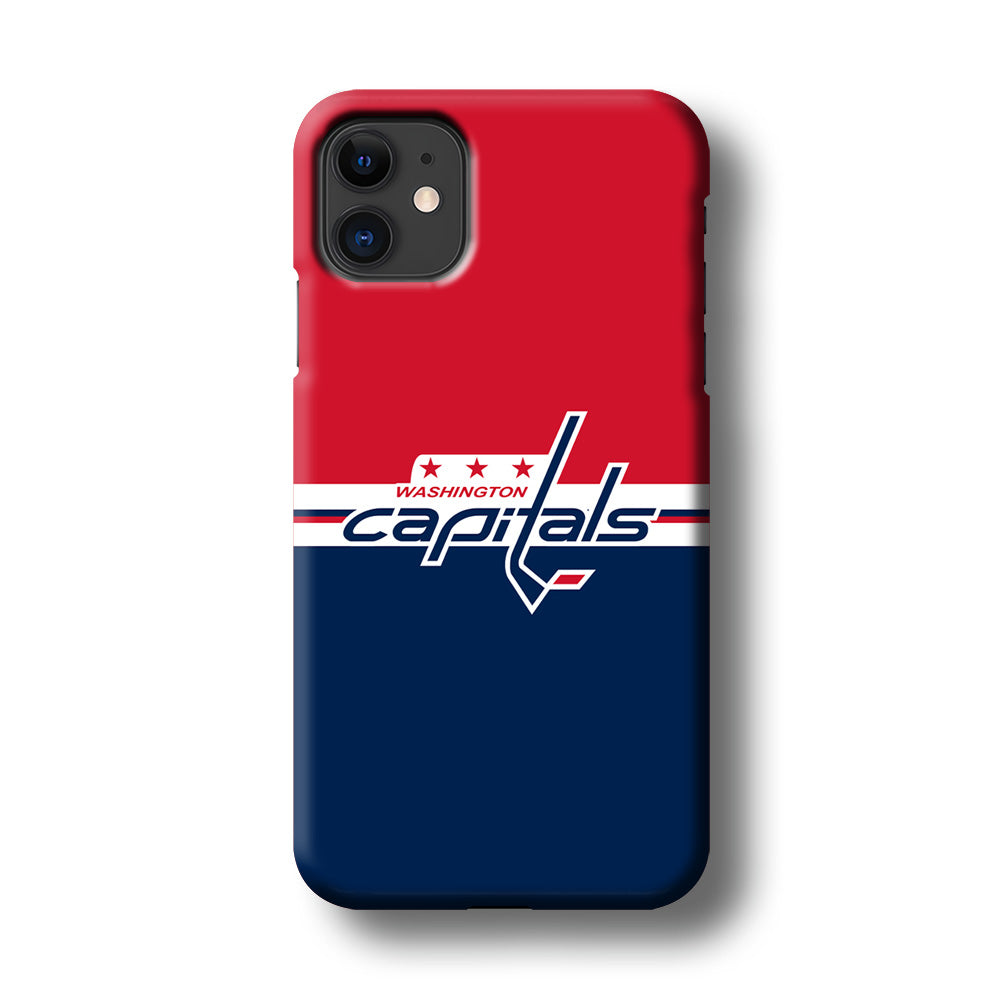 Hockey Washington Capitals NHL 002 iPhone 11 Case-Phone Case-3D Case-Altracase