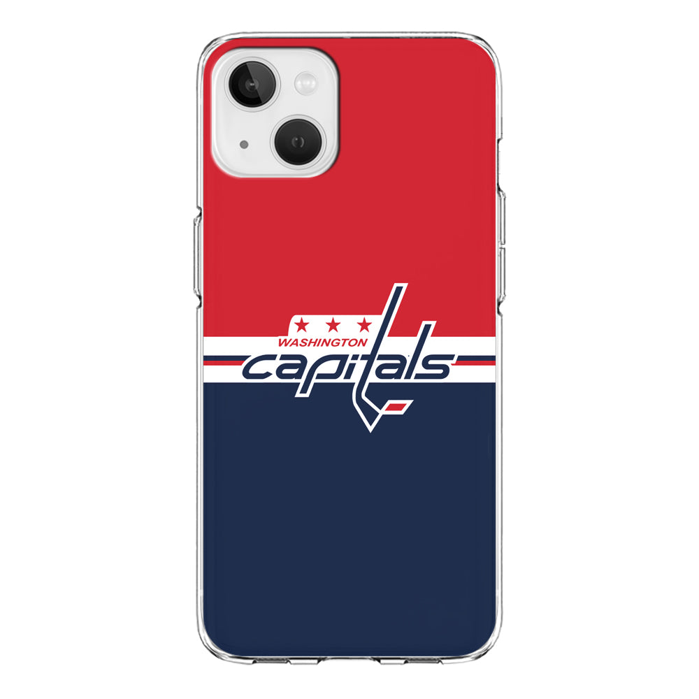 Hockey Washington Capitals NHL 002 iPhone 13 Mini Case-Phone Case-Clear Soft Case-Altracase