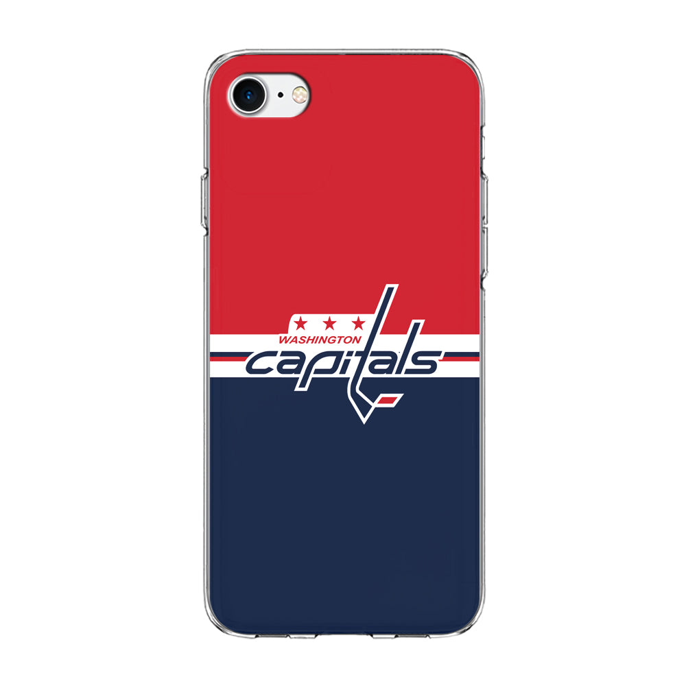 Hockey Washington Capitals NHL 002 iPhone 7 Case-Phone Case-Clear Soft Case-Altracase