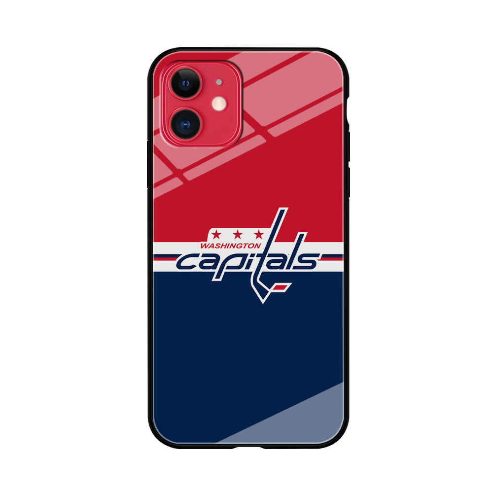 Hockey Washington Capitals NHL 002 iPhone 11 Case-Phone Case-Tempered Glass Case-Altracase