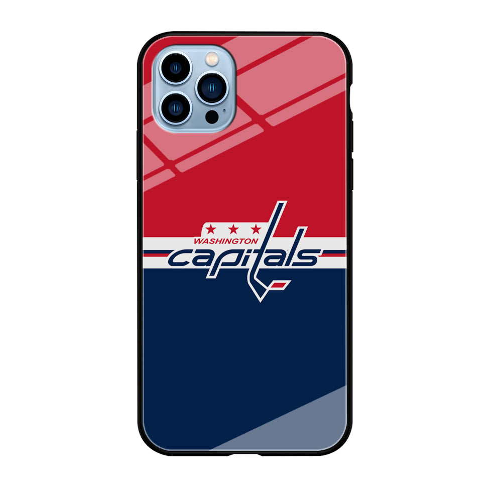 Hockey Washington Capitals NHL 002 iPhone 12 Pro Max Case-Phone Case-Tempered Glass Case-Altracase