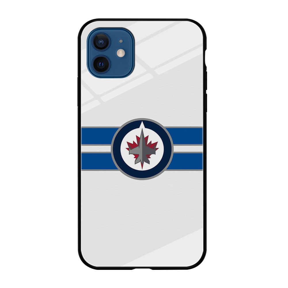 Hockey Winnipeg Jets NHL 001 iPhone 12 Case-Phone Case-Tempered Glass Case-Altracase