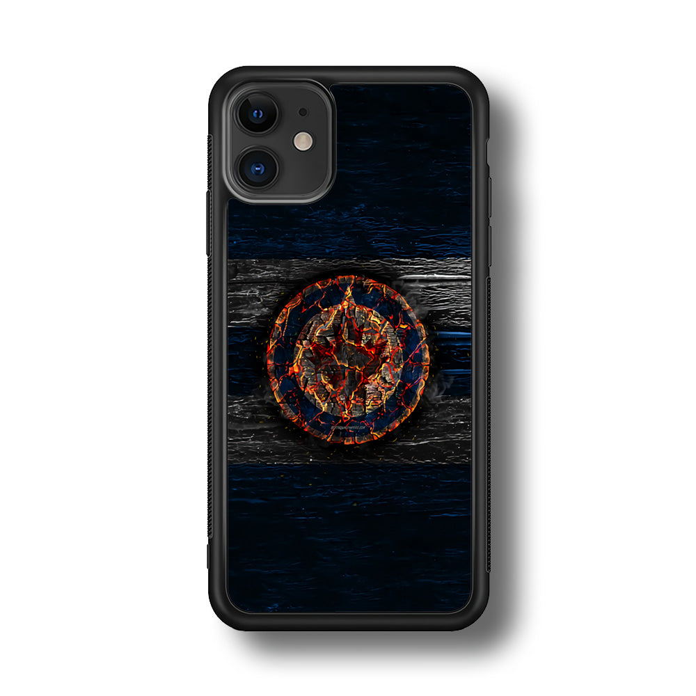 Hockey Winnipeg Jets NHL 002 iPhone 11 Case-Phone Case-Rubber Black (2D Case)-Altracase