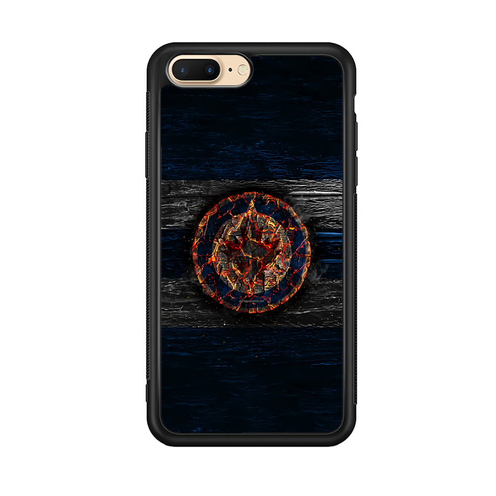 Hockey Winnipeg Jets NHL 002 iPhone 8 Plus Case-Phone Case-Rubber Black (2D Case)-Altracase