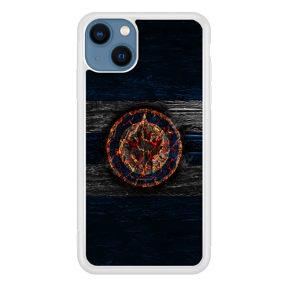 Hockey Winnipeg Jets NHL 002 iPhone 13 Mini Case-Phone Case-Rubber White (2D Case)-Altracase