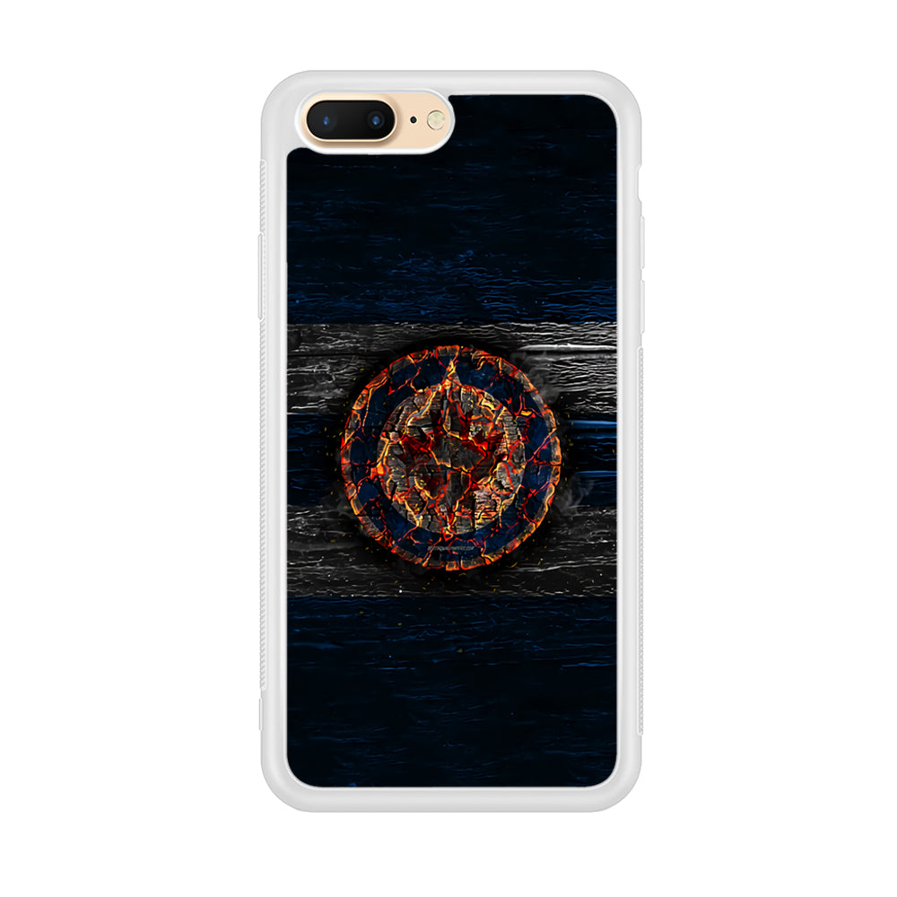 Hockey Winnipeg Jets NHL 002 iPhone 8 Plus Case-Phone Case-Rubber White (2D Case)-Altracase