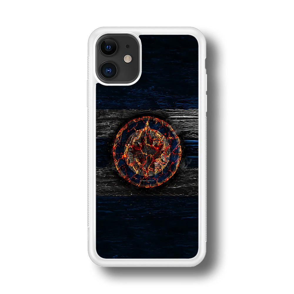 Hockey Winnipeg Jets NHL 002 iPhone 11 Case-Phone Case-Rubber White (2D Case)-Altracase