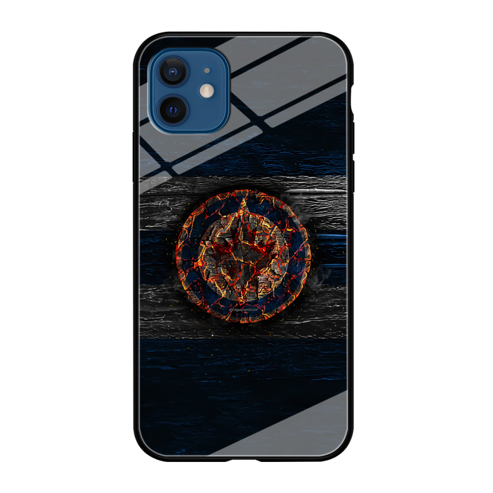 Hockey Winnipeg Jets NHL 002 iPhone 12 Case-Phone Case-Tempered Glass Case-Altracase