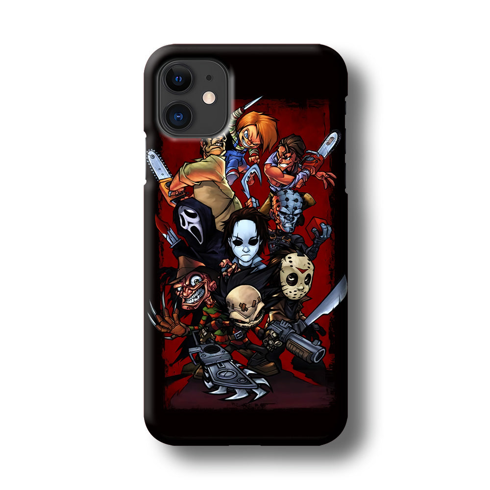 Horror Character Cartoon iPhone 11 Case-Phone Case-3D Case-Altracase