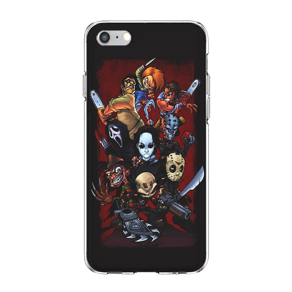 Horror Character Cartoon iPhone 6 | 6s Case-Phone Case-Clear Soft Case-Altracase