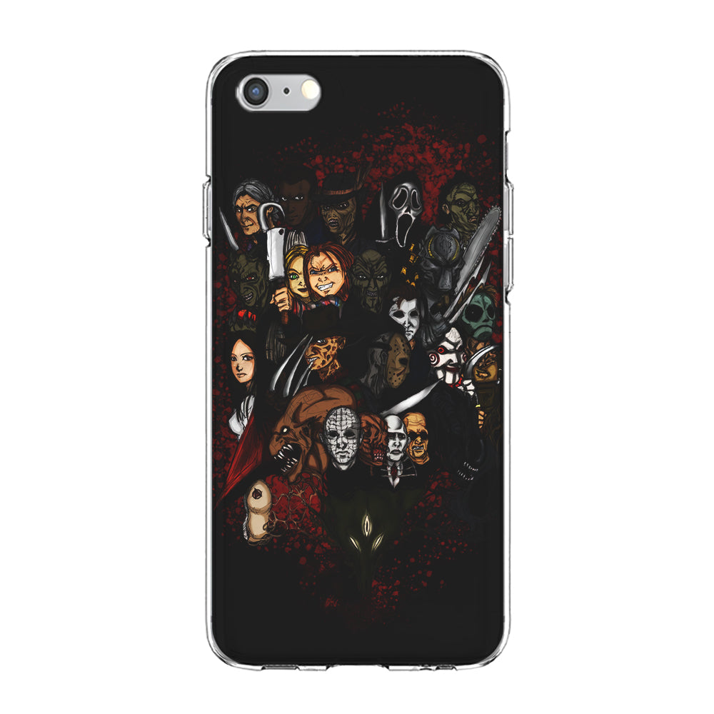 Horror Movie Character iPhone 6 Plus | 6s Plus Case-Phone Case-Clear Soft Case-Altracase
