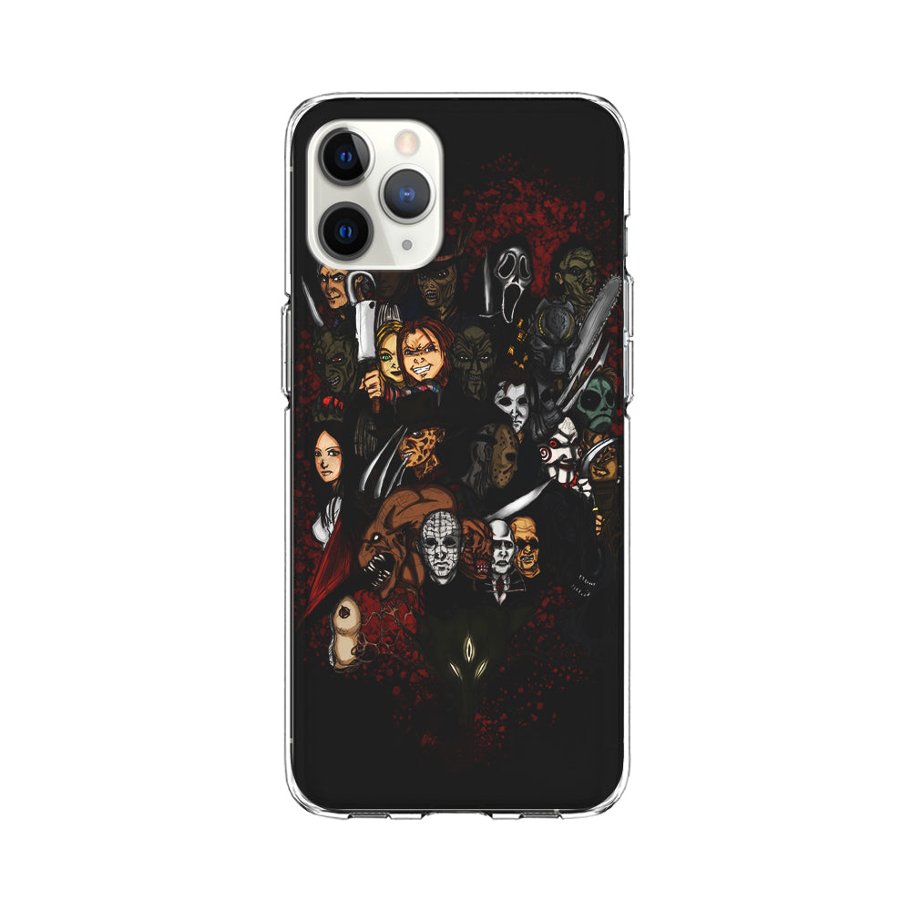 Horror Movie Character iPhone 11 Pro Case-Phone Case-Clear Soft Case-Altracase