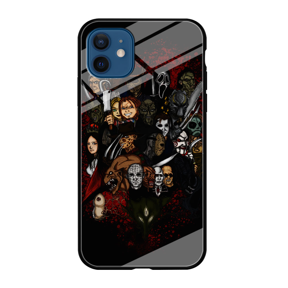Horror Movie Character iPhone 12 Case-Phone Case-Tempered Glass Case-Altracase