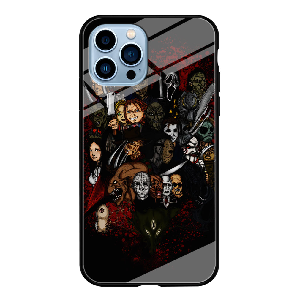 Horror Movie Character iPhone 13 Pro Case-Phone Case-Tempered Glass Case-Altracase