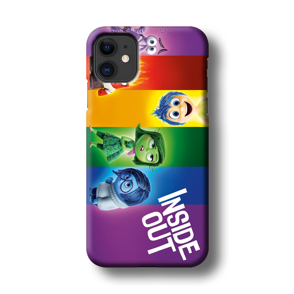 Inside Out Character iPhone 11 Case-Phone Case-3D Case-Altracase