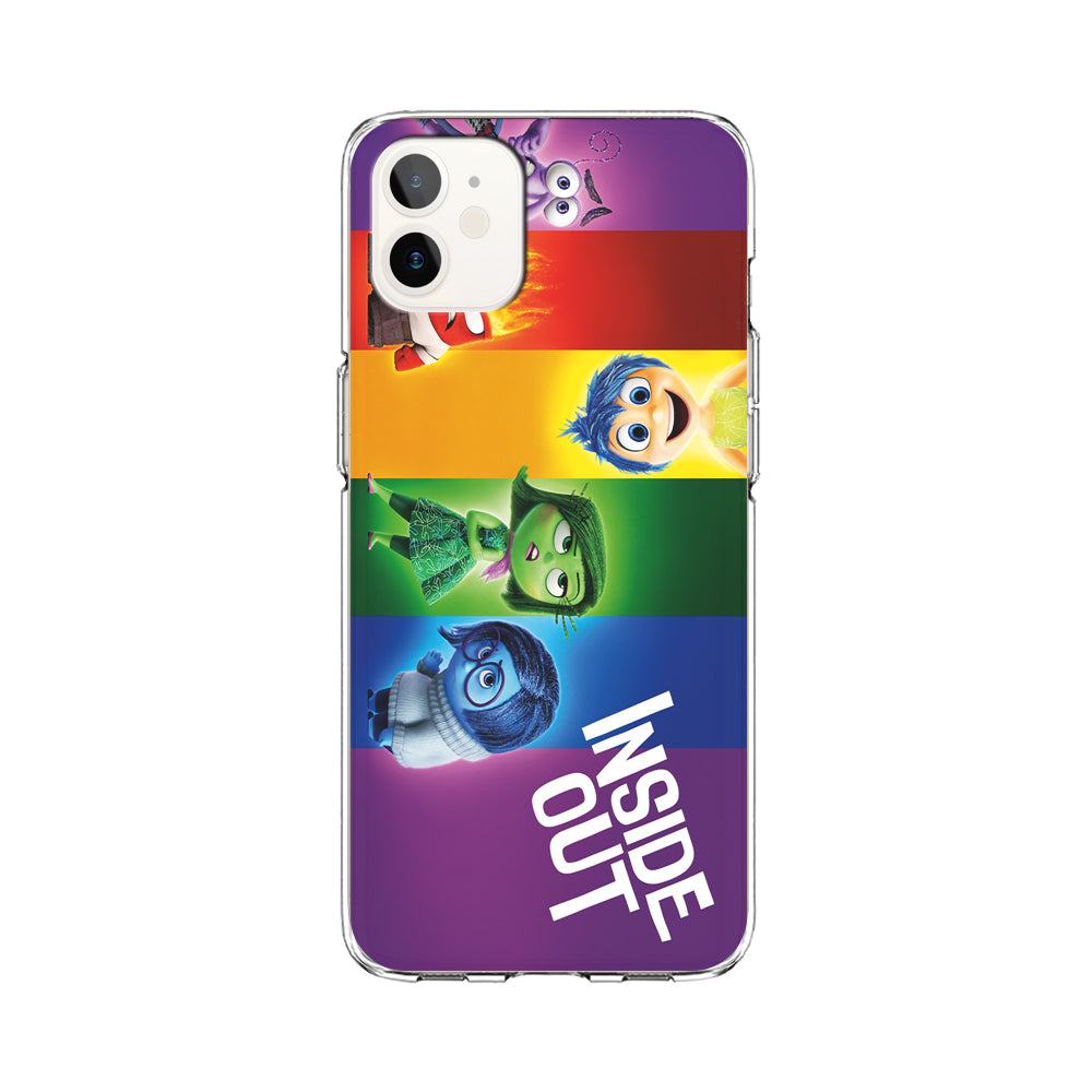 Inside Out Character iPhone 12 Case-Phone Case-Clear Soft Case-Altracase