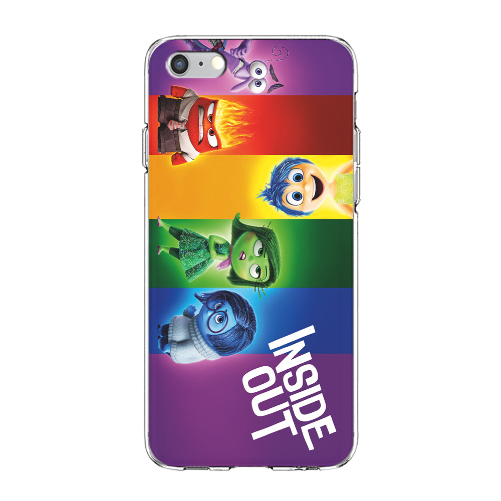 Inside Out Character iPhone 6 Plus | 6s Plus Case-Phone Case-Clear Soft Case-Altracase