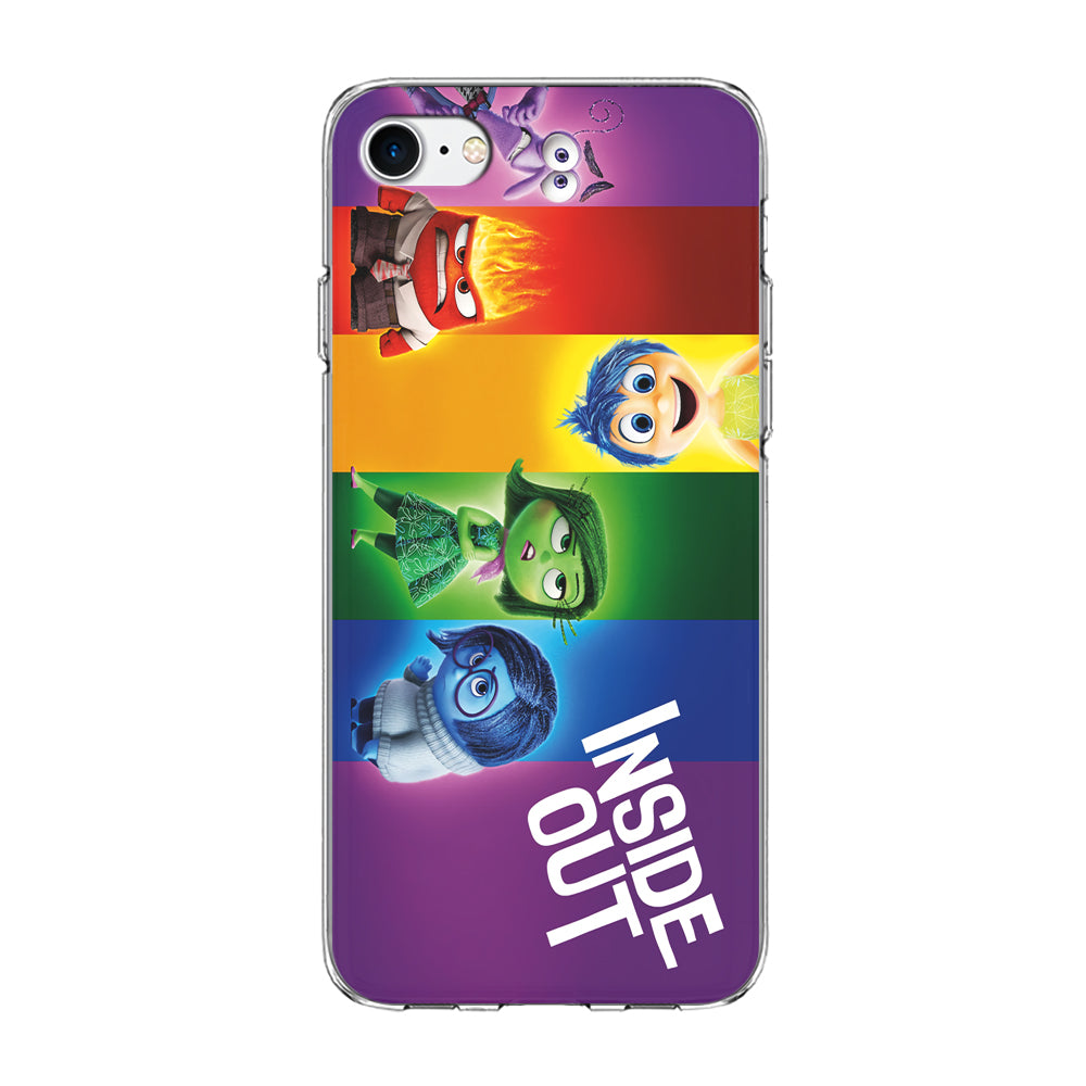 Inside Out Character iPhone 7 Case-Phone Case-Clear Soft Case-Altracase