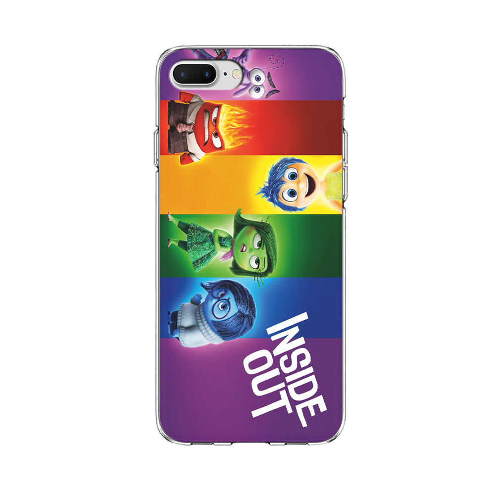 Inside Out Character iPhone 7 Plus Case-Phone Case-Clear Soft Case-Altracase