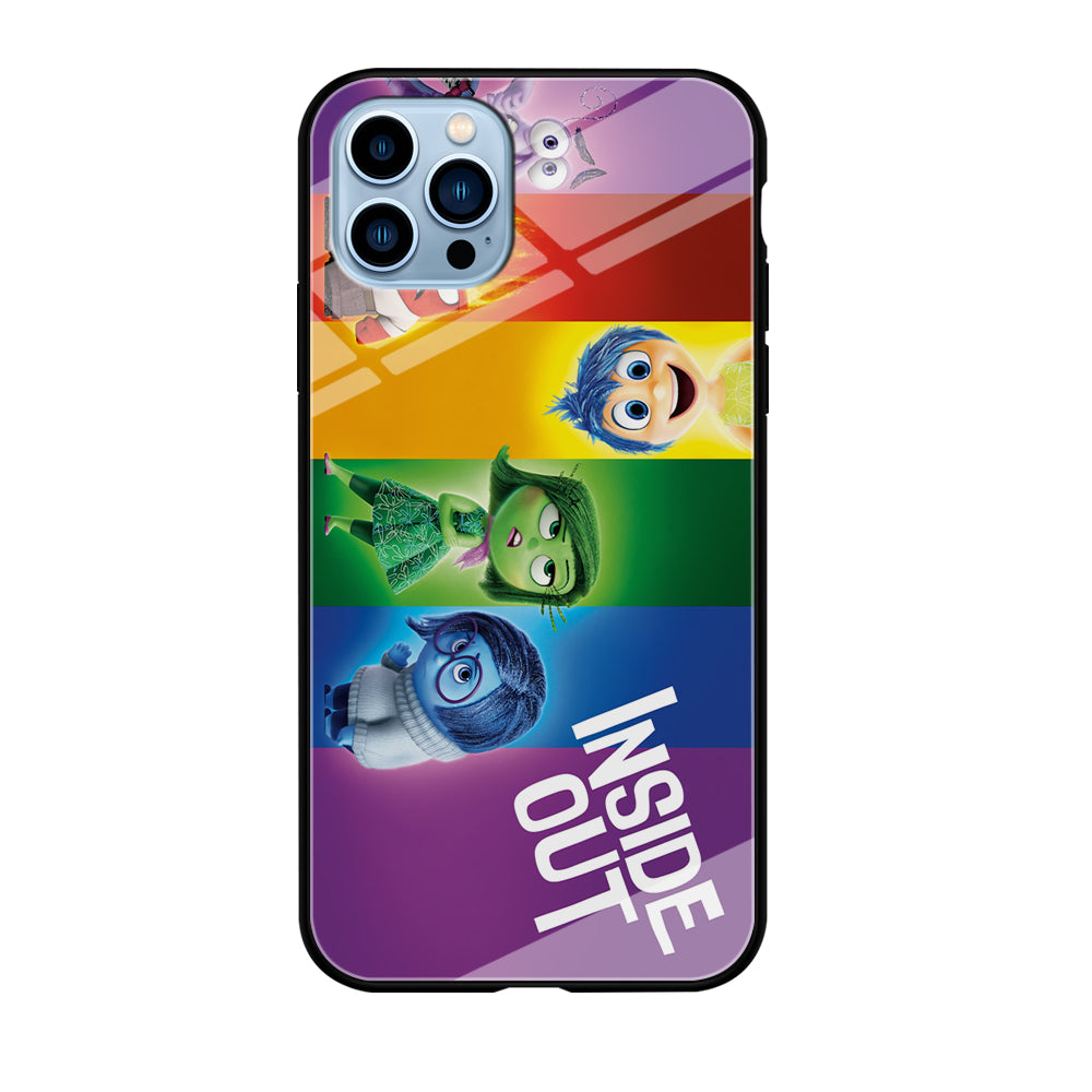 Inside Out Character iPhone 12 Pro Max Case-Phone Case-Tempered Glass Case-Altracase