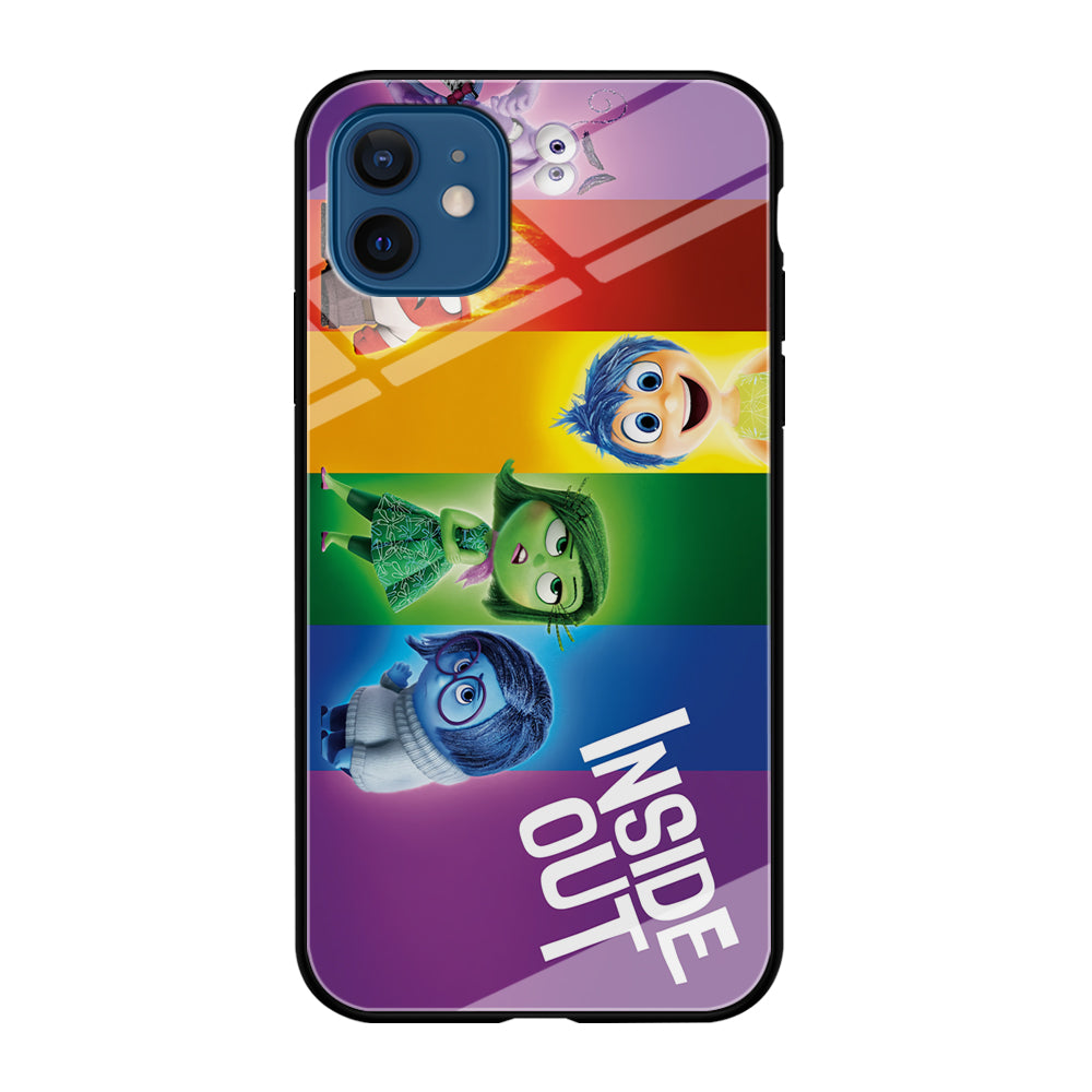 Inside Out Character iPhone 12 Case-Phone Case-Tempered Glass Case-Altracase