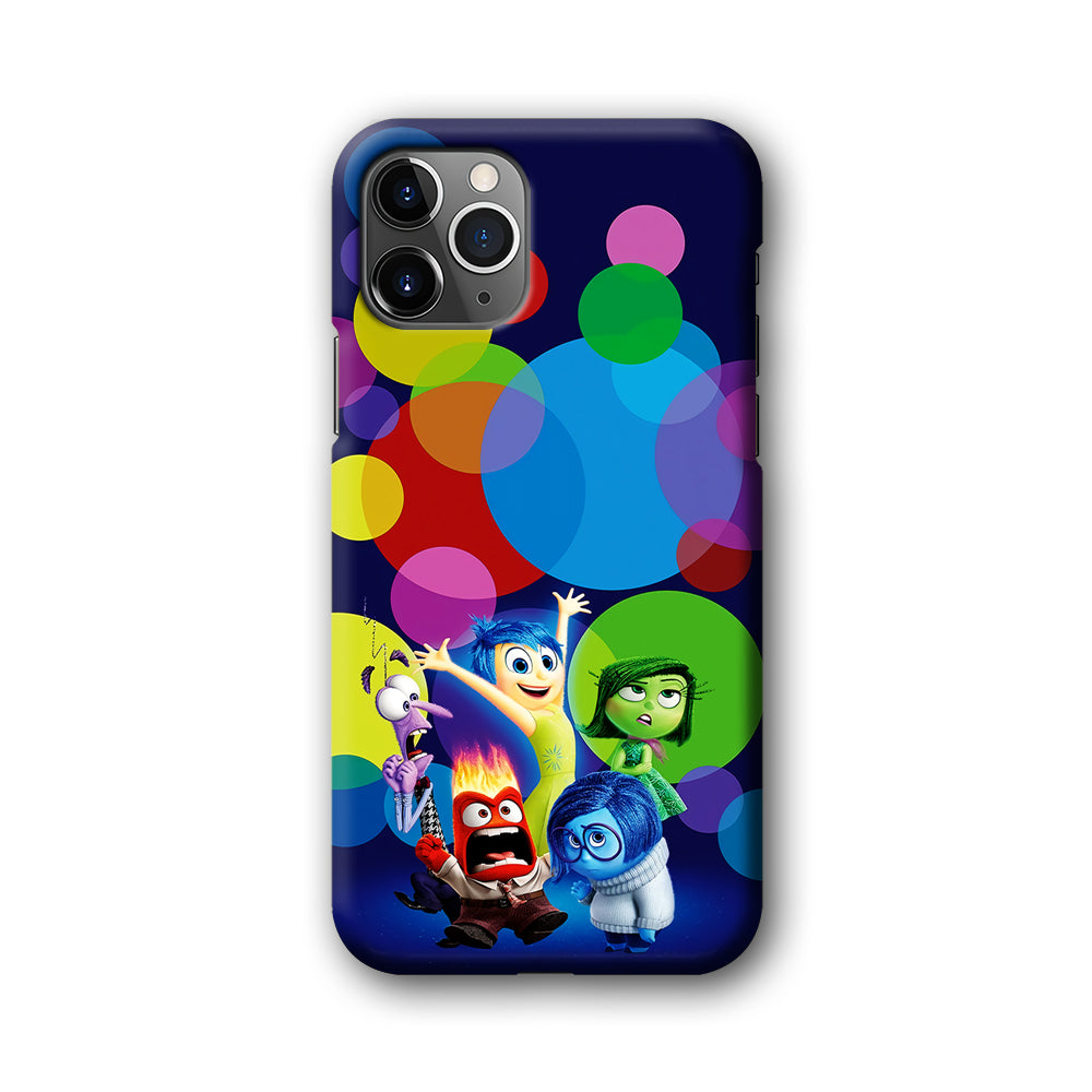 Inside Out Colorful Circle iPhone 11 Pro Max Case-Phone Case-3D Case-Altracase