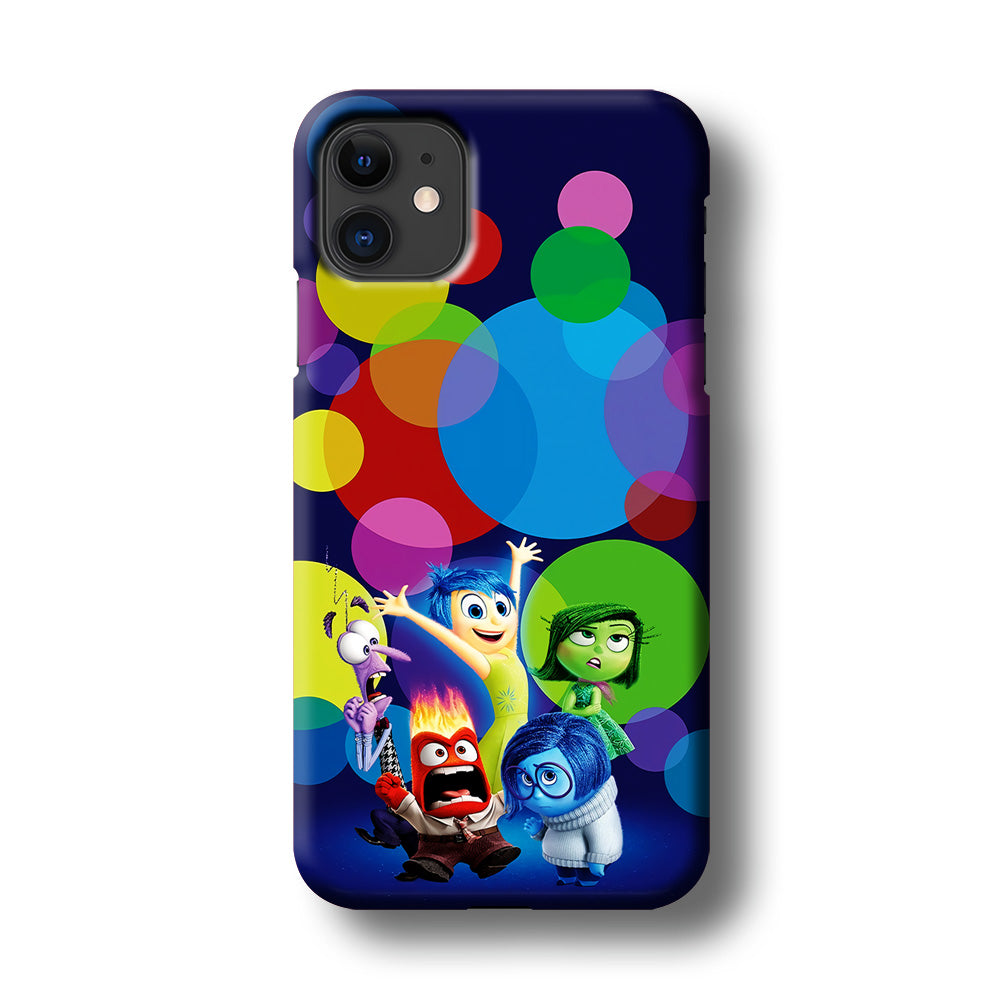 Inside Out Colorful Circle iPhone 11 Case-Phone Case-3D Case-Altracase