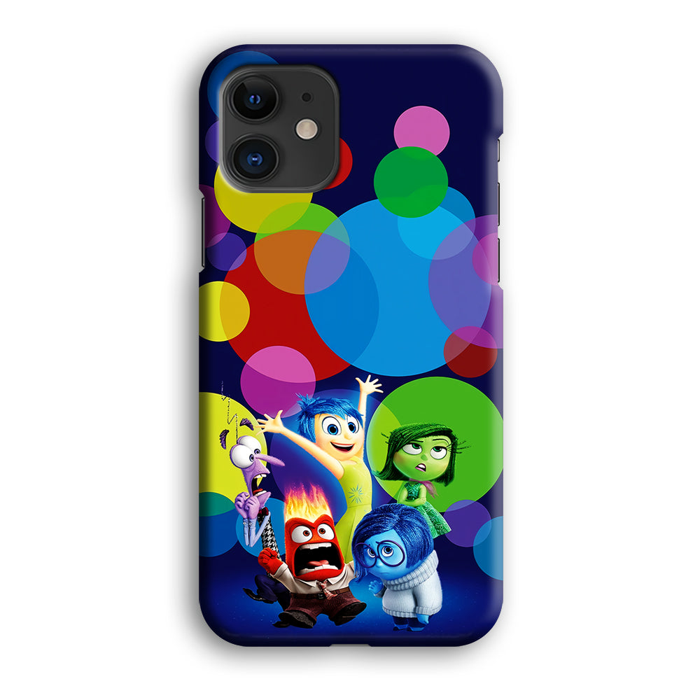 Inside Out Colorful Circle iPhone 12 Case-Phone Case-3D Case-Altracase