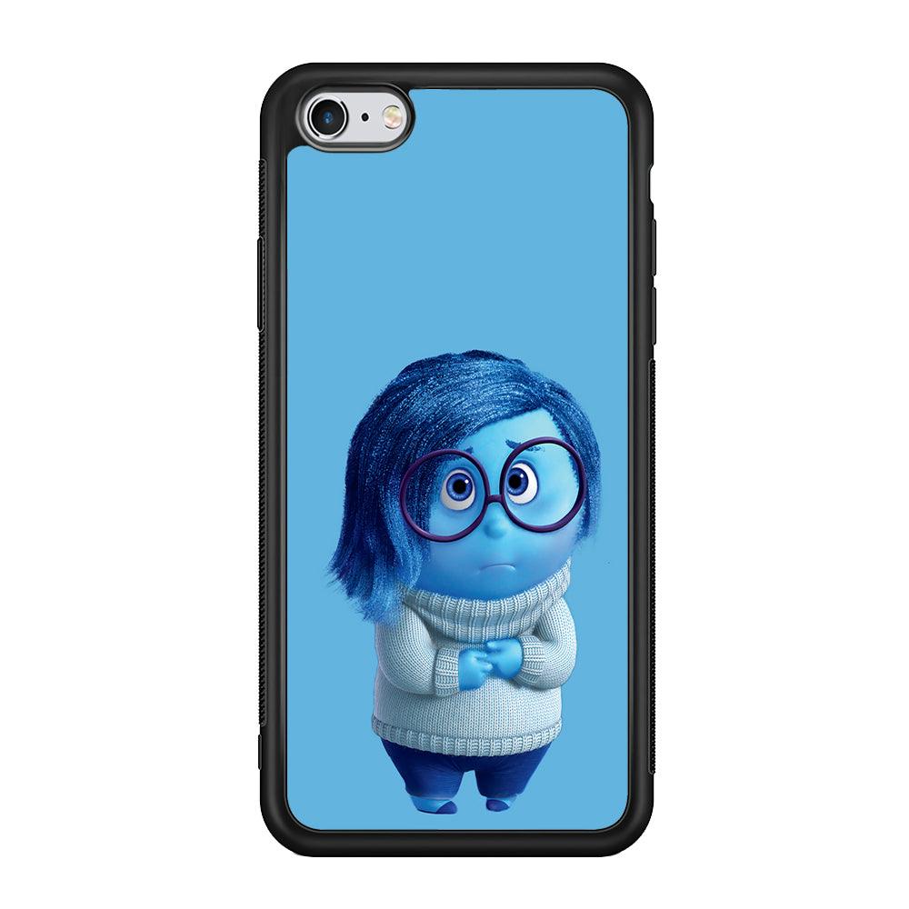 Inside Out Sadness Blue iPhone 6 | 6s Case-Phone Case-Rubber Black (2D Case)-Altracase