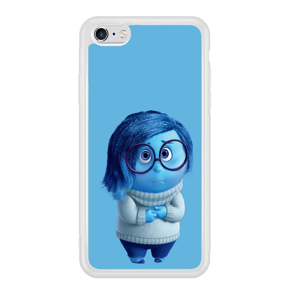 Inside Out Sadness Blue iPhone 6 | 6s Case-Phone Case-Rubber White (2D Case)-Altracase