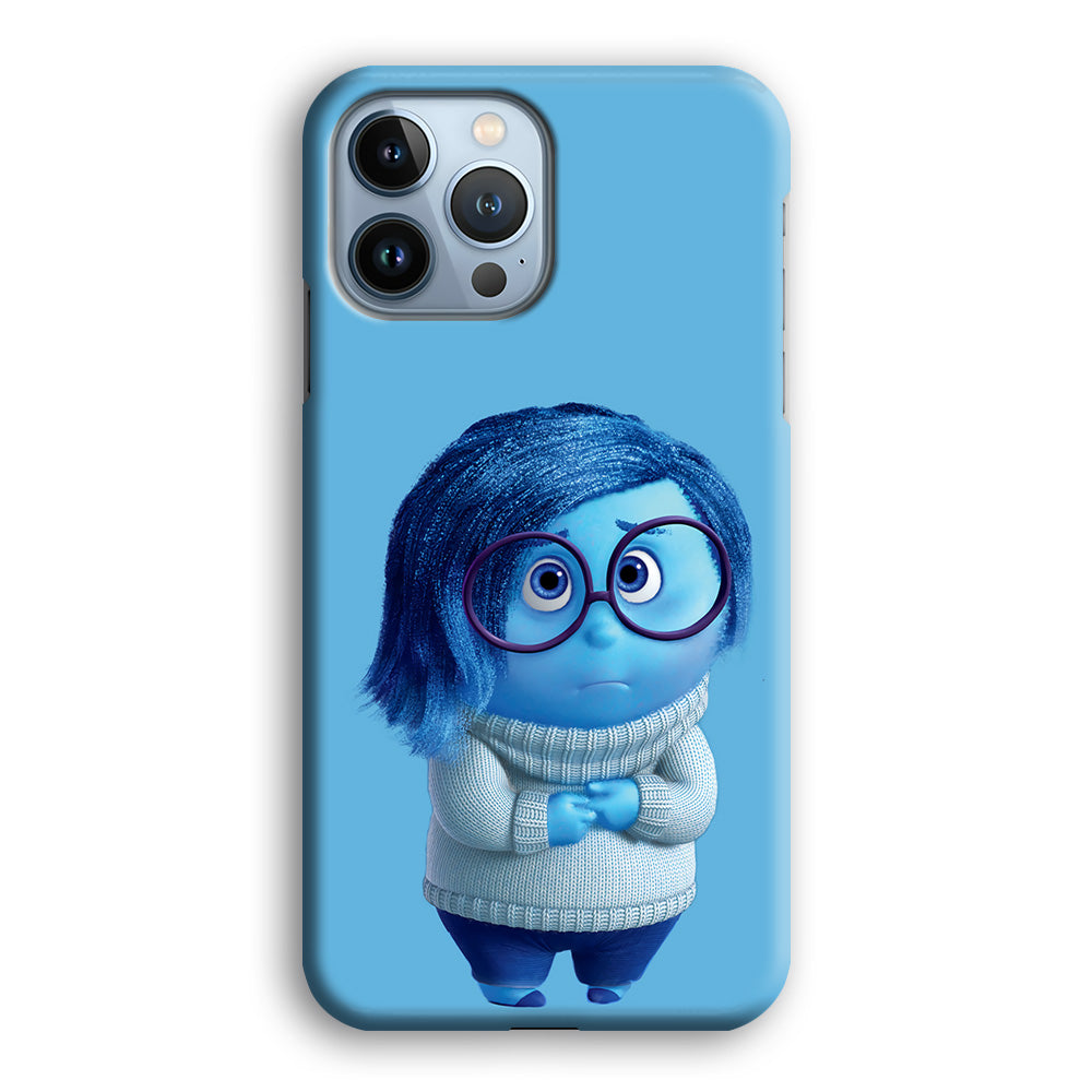 Inside Out Sadness Blue iPhone 15 Pro Case-Phone Case-3D Case-Altracase